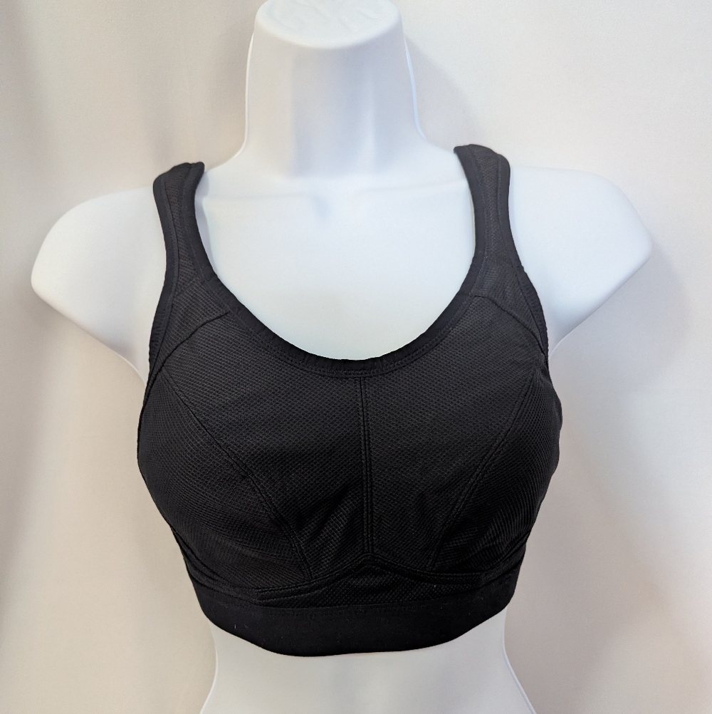FelinaParamour by Felina Unity Sports Bra 36D, Black